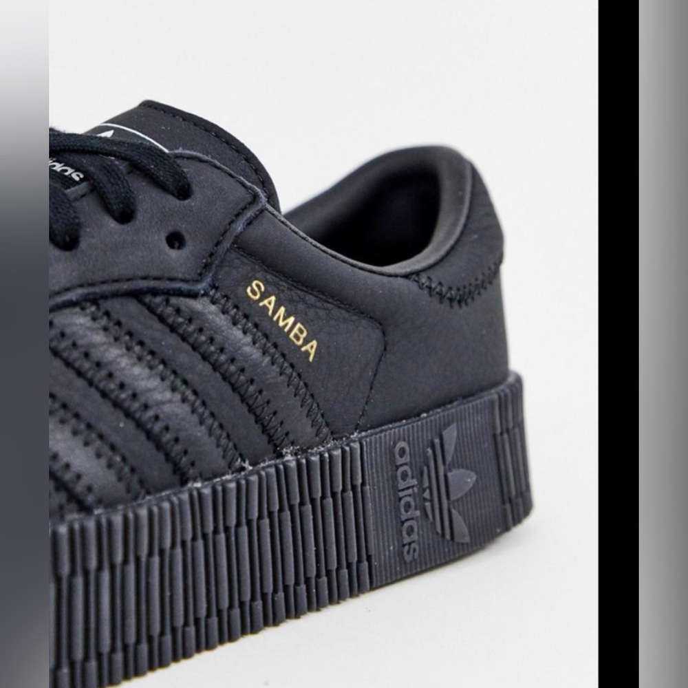 Adidas Samba Rose all black US7